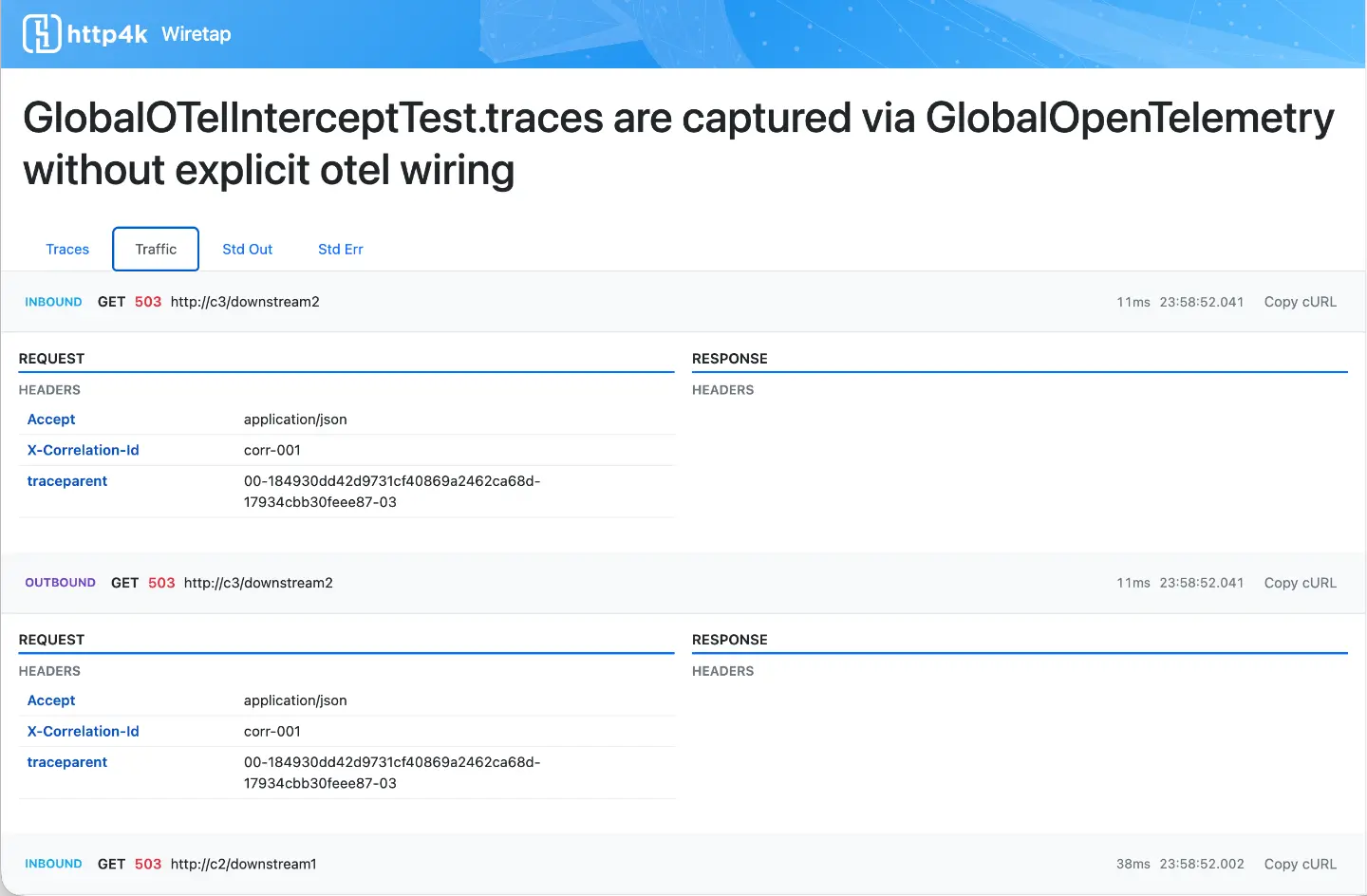 Intercept - Traffic